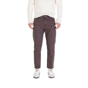 Gianni Lupo Cropped Pants Men brown Jeans